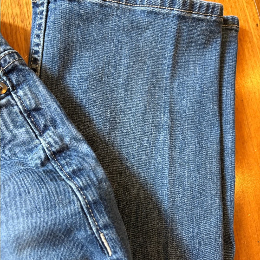 Calvin Klein Blue Jeans with Signature CK Stitching - Picture 2 of 6